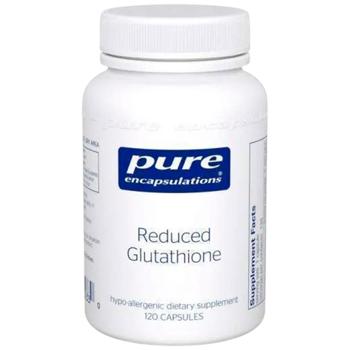 Пониженный Глутатион, Reduced Glutathione, Pure Encapsulations, 120 капсул - купити, ціни на Біотус - фото 1