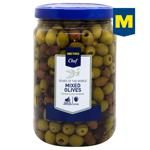 Оливки Metro Chef мікс без кісточки 1,65кг