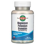 KAL Magnesium, Potassium, Bromelain 60 tablets