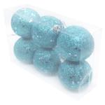 Blue Christmas Balls 6cm 6pcs