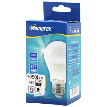 Memorex LED Lamp A60 12W E27 4100K - buy, prices for Auchan - photo 1