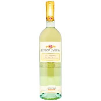 Вино Fontana Candida Frascati Cannellino біле напівсолодке 10,5% 0,75л