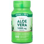 Алое Вера, Aloe Vera, Potent, Nature's Truth, 5000 мг, 100 гелевих капсул швидкого вивільнення