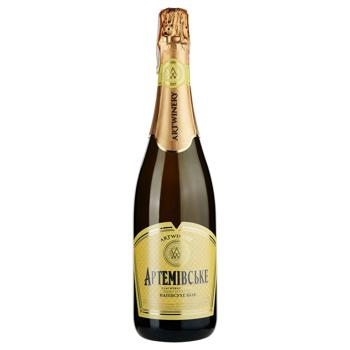 Artemivske White Semi-Dry Sparkling Wine 13.5% 0.75l - buy, prices for Torba - photo 1