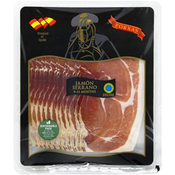 Porxas Serrano Raw-dried Jamon 9-11 months 180g - buy, prices for Auchan - photo 1