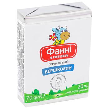Сир плавлений Фанні Вершковий 20% 70г - купити, ціни на - фото 4