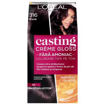 L'Oreal Paris Casting Cream Gloss №316 Dark Purple Ammonia Free Hair Dye - buy, prices for Tavria V - photo 4