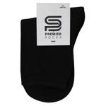 Шкарпетки Premier Socks чоловічі класичні махрові р.29 чорний