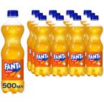 Fanta Orange Carbonated Drink 0.5l