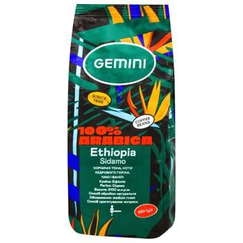 Кофе в зернах Gemini Ethiopia Sidamo 250г - купить, цены на NOVUS - фото 1