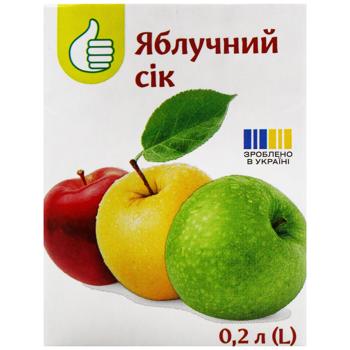 Сік Auchan яблучний 200мл - купити, ціни на - фото 2