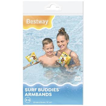 Нарукавники Bestway Surf Buddies 23x15см - купити, ціни на Таврія В - фото 1