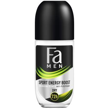 Антиперспирант шариковый Fa Men Sport Energy Boost бодрящий аромат 50мл