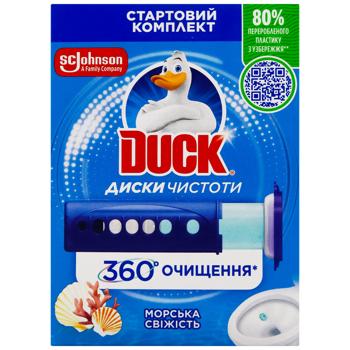 Duck Marine Fresh Toilet Cleanliness Discs 36ml - buy, prices for - photo 2