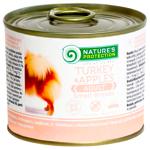 Nature's Protection Wet Food with Turkey and Apple for Dogs of Small Breeds 200g