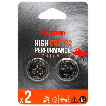 Auchan Standard CR2032 Batteries 2 pcs - buy, prices for Auchan - photo 1