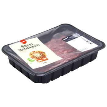 Globino Domashniy Chilled Pork and Beef Mince 500g - buy, prices for COSMOS - photo 3