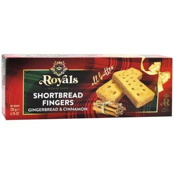 Печиво Royals Shortbread Fingers зі спеціями та корицею 135г - купити, ціни на - фото 2