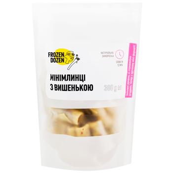 Frozen Dozen Mini Pancakes with Cherry 300g