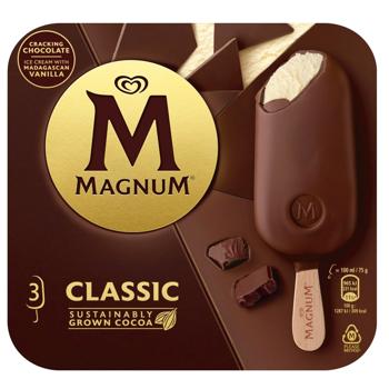Magnum Classic Ice Cream 3*75g - buy, prices for Tavria V - photo 1
