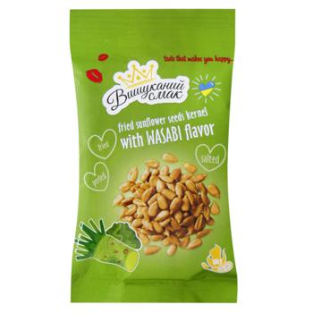 Vyshukanyi Smak Wasabi Flavored Roasted Sunflower Seeds Kernel 80g