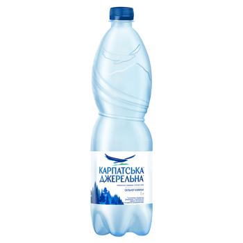 Karpatska Dzherelna Sparkling Mineral Water 1l - buy, prices for Epicentr FOOD - photo 1