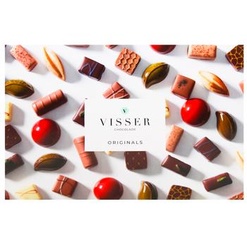 Цукерки Visser шоколадні праліне асорті 190г - купити, ціни на WINETIME - фото 3
