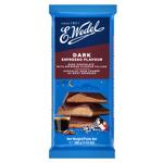 E.Wedel Dark Chocolate with Espresso Flavour Filling 100g