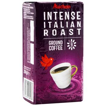 Auchan Intense Italian Roast Ground Coffee 250g - buy, prices for Auchan - photo 2