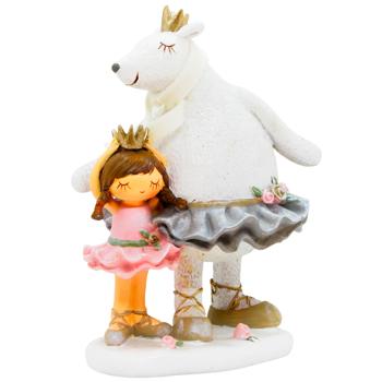 Декоративна статуетка Дівчинка з ведмедицею 19.5см 831-289 BONADI 1 шт - купити, ціни на WINETIME - фото 2