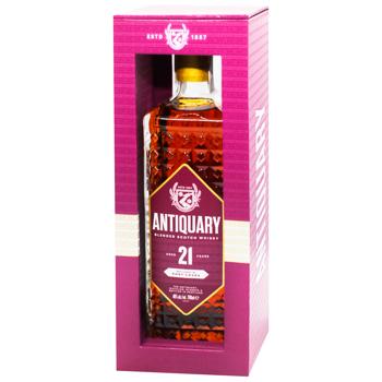 Віскі Tomatin Distillery Antiquary 21YO (gift box) 0.7 л