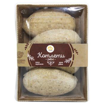 Котлети The Local Food рибні свіжоморожені 500г - купити, ціни на ULTRAMARKET - фото 2