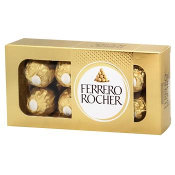 Цукерки Ferrero Rocher з лісовим горіхом 100г - купити, ціни на КОСМОС - фото 2