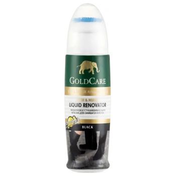 Краска для обуви Gold Care для замши и нубука 75мл черный - купить, цены на КОСМОС - фото 1
