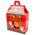 Roshen New Year's Fireplace Christmas Sweets Set 665g