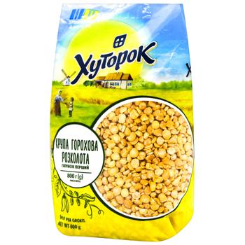 Горох Хуторок колотий 800г - купити, ціни на КОСМОС - фото 1