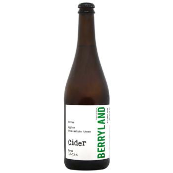 Berryland Cuvee Brut Cider 7.5% 0.75l - buy, prices for ULTRAMARKET - photo 1