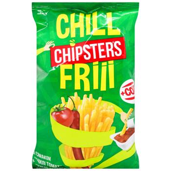 Chipsters Green Onion Chili Tomato + Sweet Sour Sauce 55g - buy, prices for METRO - photo 2