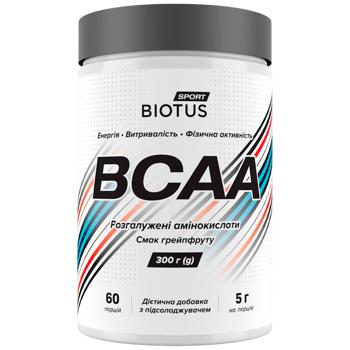 Амінокислоти BCAA, BCAA, Biotus, смак грейпфрута, 300 г - купити, ціни на Біотус - фото 1