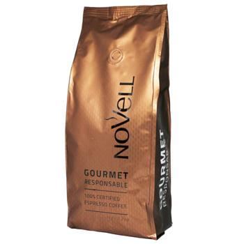 Кава в зернах Novell Gourmet Responsable 1кг - купити, ціни на КОСМОС - фото 1