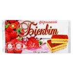 Бісквіт Бісквіт-Шоколад Фірмовий коктейль Малина з вершками 8шт 330г