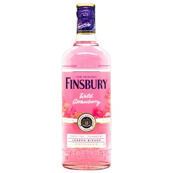 Finsbury Wild Strawberry Gin 37.5% 0.7l - buy, prices for NOVUS - photo 1