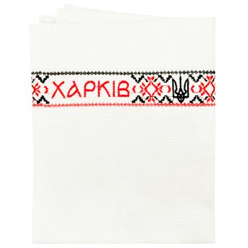 Kharkiv Waffle Embroidery Towel 49*75cm