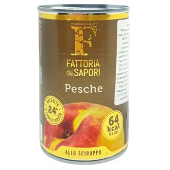 Персики Fattoria dei Sapori 415г - купить, цены на КОСМОС - фото 2