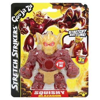 GooJitZu Stretch Strikers Squishy Blazagon Stretching Toy