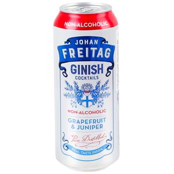 Johan Frtitag Gin & Grapefruit Non-Alcoholic Drink 0.5l - buy, prices for - photo 4