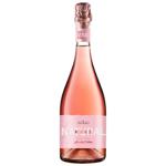 Вино ігристе Shabo Rose рожеве напівсухе 11,7% 0,75л