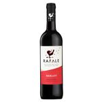 Вино Rafale Merlot Pays d'Oc IGP червоне напівсолодке 13,5% 0,75л