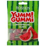 Цукерки Roshen Yummi Gummi Кавун желейні 70г