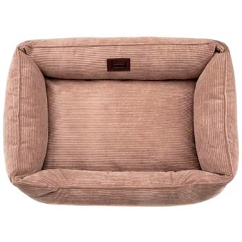 Лежак Harley and Cho Dreamer Cacao Velvet 110х70см бежевый - купить, цены на MasterZoo - фото 2